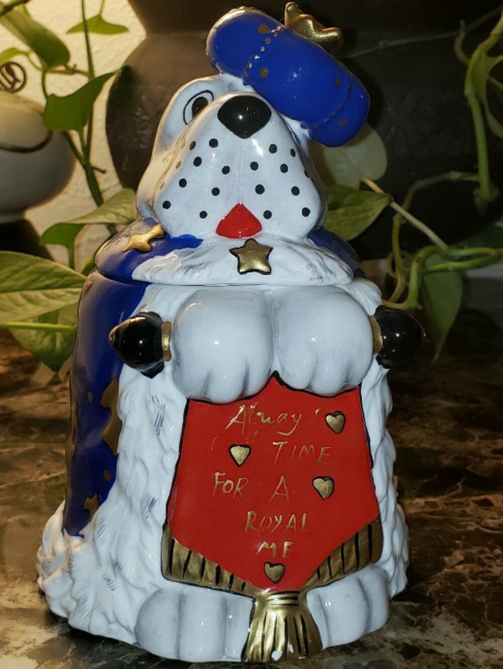 SILVESTRI Dolomite Royal Dog Lidded Mug